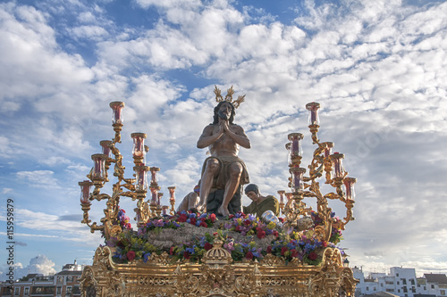 Jesús de la hermandad de la Estrella, semana santa de Sevilla © Antonio ciero