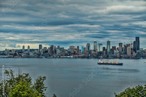 Storm Clouds Over Seattle 2 © George Cole