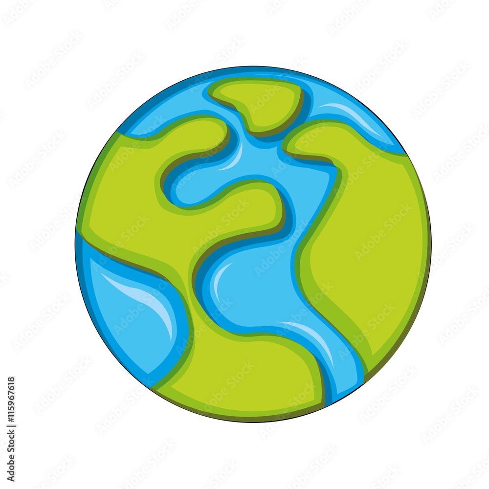 planet globe icon planet globe icon