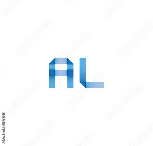 al initial simple modern blue Free Download al initial simple modern blue - GFXLoad