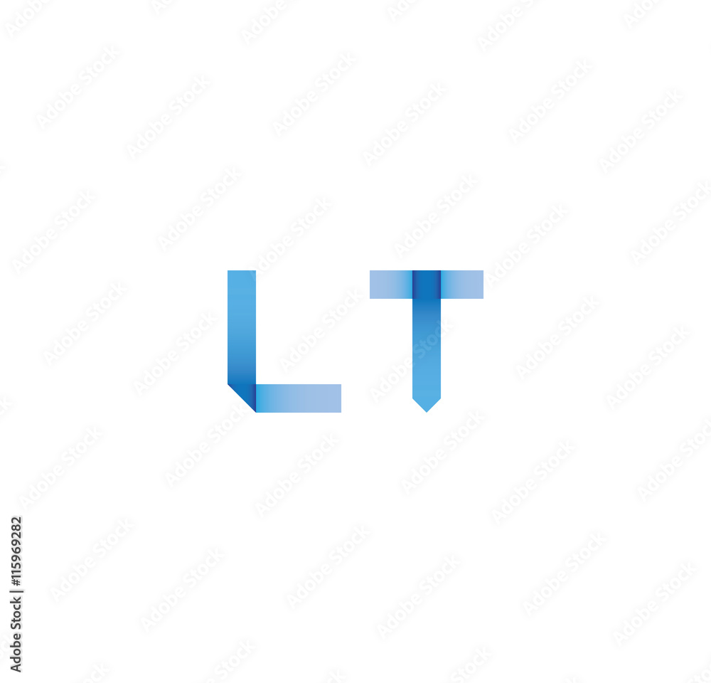 lt initial simple modern blue lt initial simple modern blue