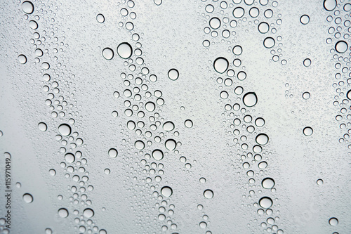 rain drop on glass background  pattern for design