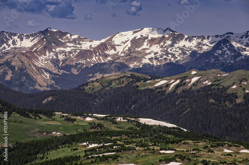 Forest Canyon, Trail Ridge Road, Rocky Mountain National Park, Colorado, USA photo