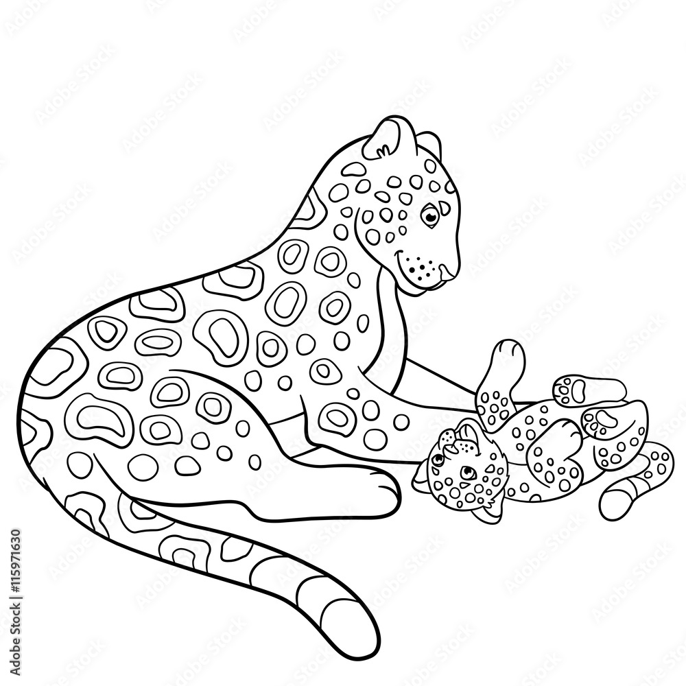 710  Cute Jaguar Coloring Pages  Best HD