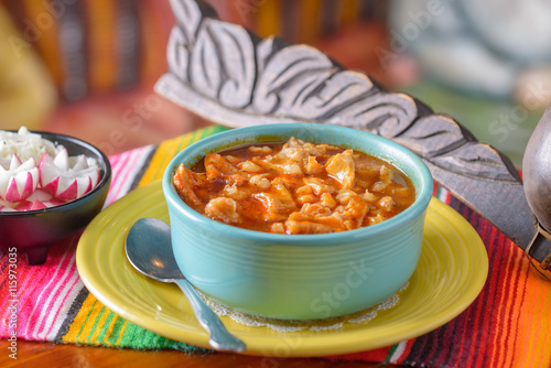 Traditional Mexican food mexican soup