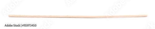 Wooden stick isolated
