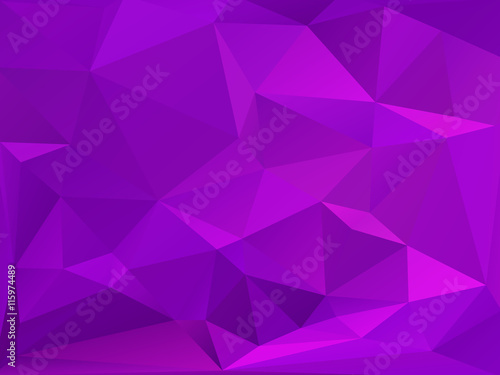 Purple polygon background