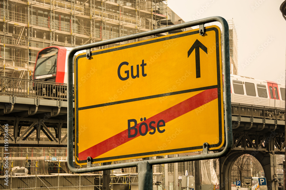 Obraz premium Schild 113 - Gut