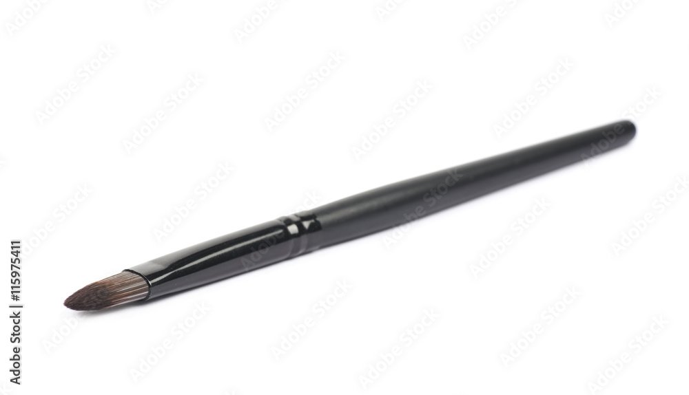 Blending makeup brush isolated Blending makeup brush isolated