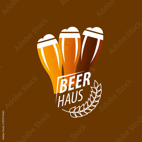 vector beer logo