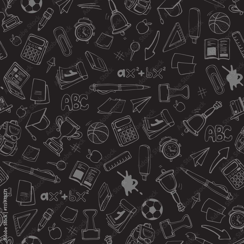 back to school seamless pattern back to school seamless pattern