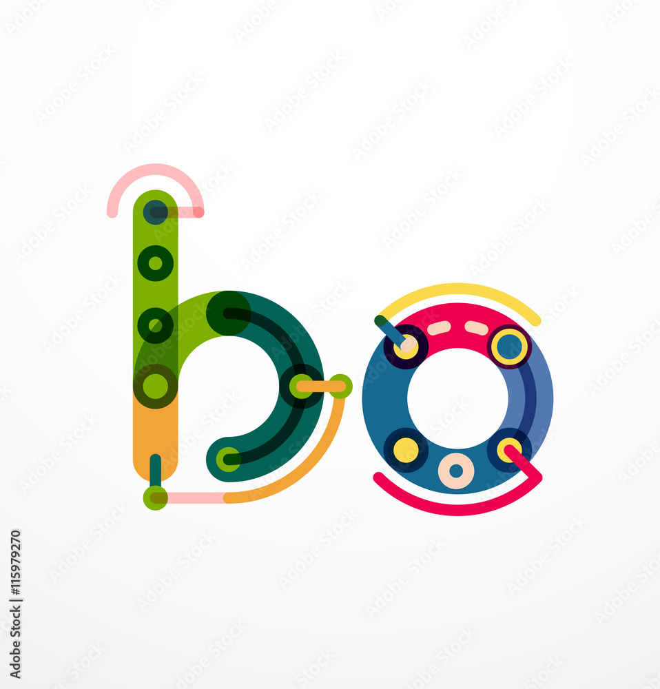Geometric design letters Geometric design letters