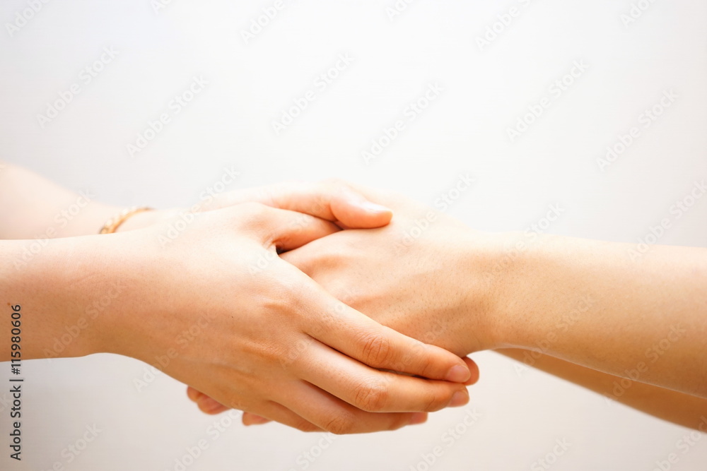 Fototapeta premium shaking hands