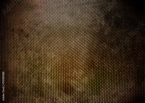 rusty iron mesh background