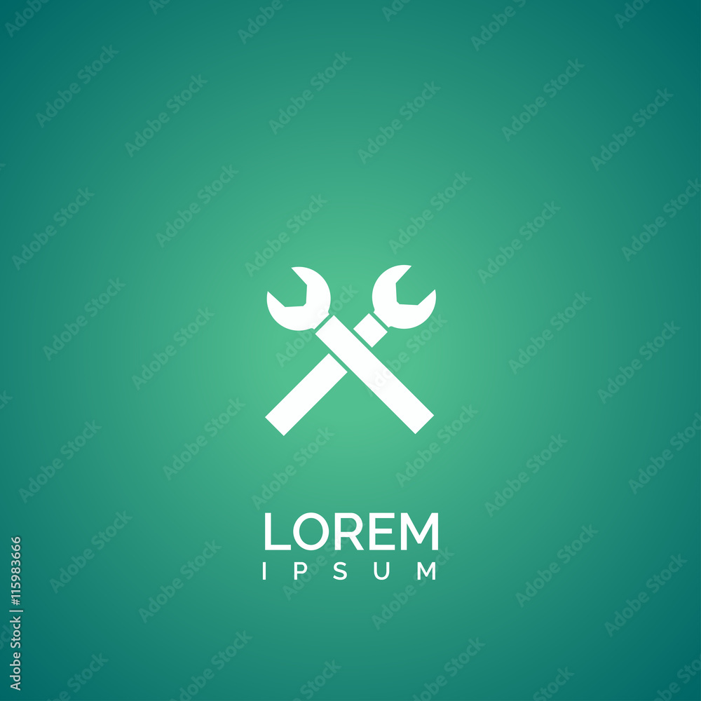 spanner icon. spanner logo spanner icon. spanner logo