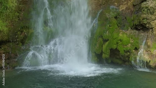 Footage of waterfalls Lisine ,Serbia photo