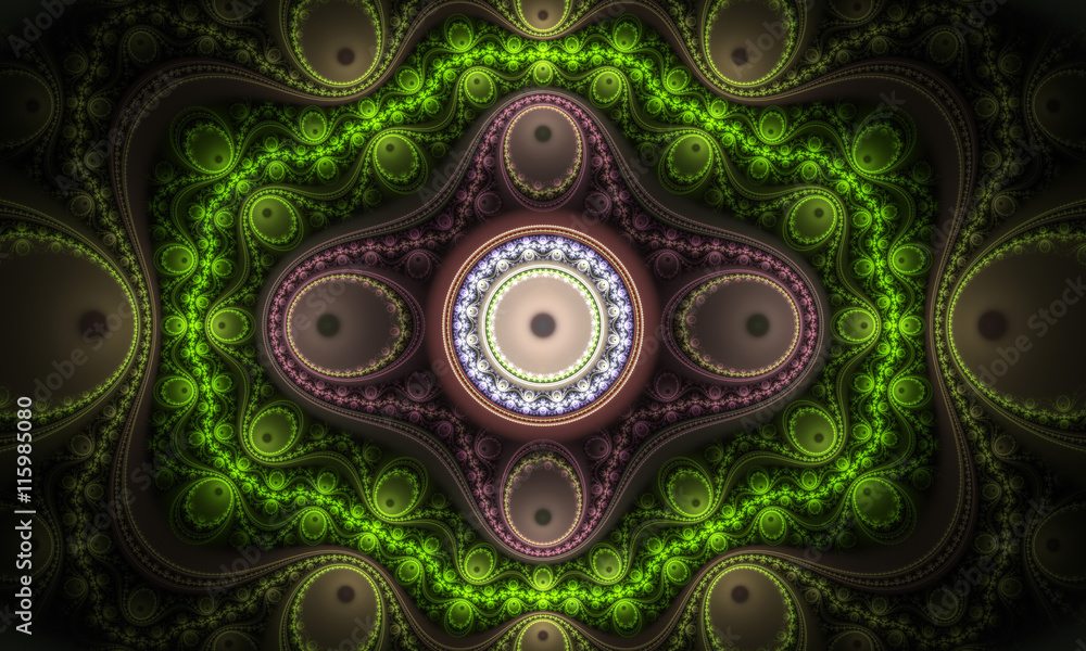 Abstract colorful fractal background Abstract colorful fractal background