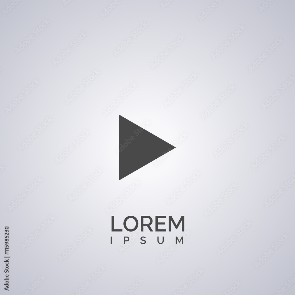 play icon. play logo play icon. play logo