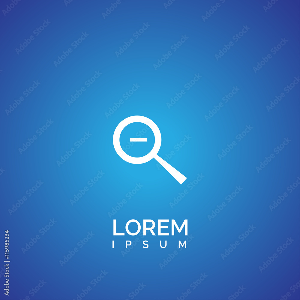 zoom out icon. zoom out logo zoom out icon. zoom out logo