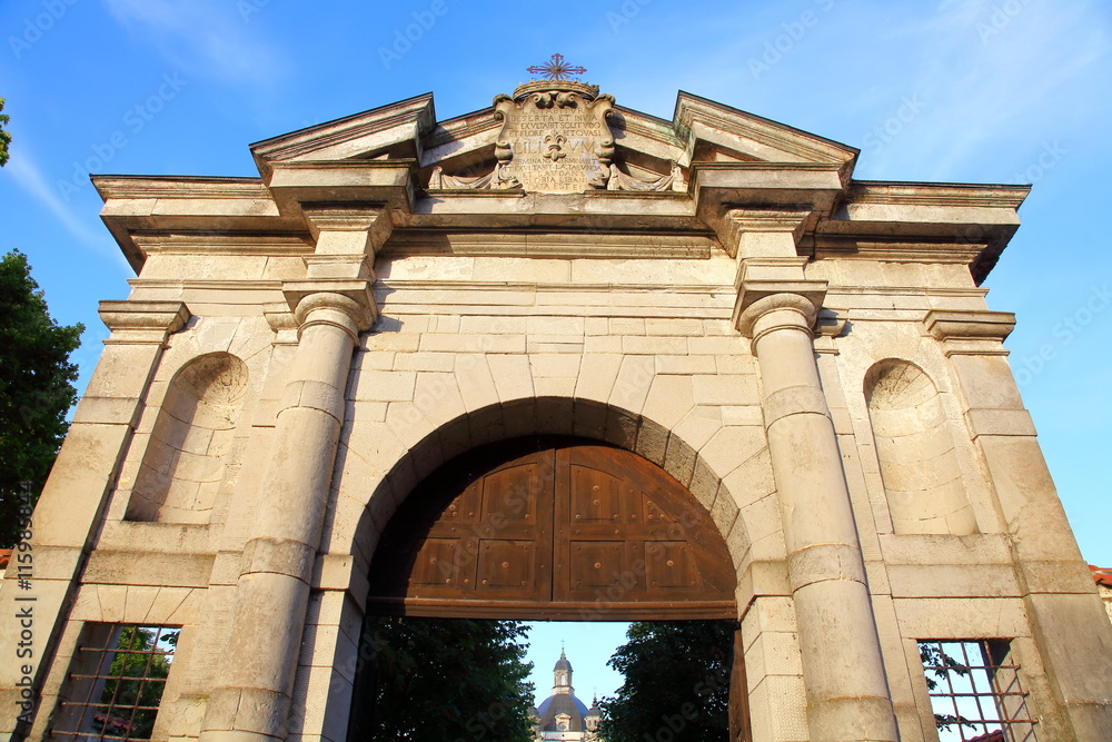 Fototapeta premium Gate to the Monastery of Pazaislis,Kaunas