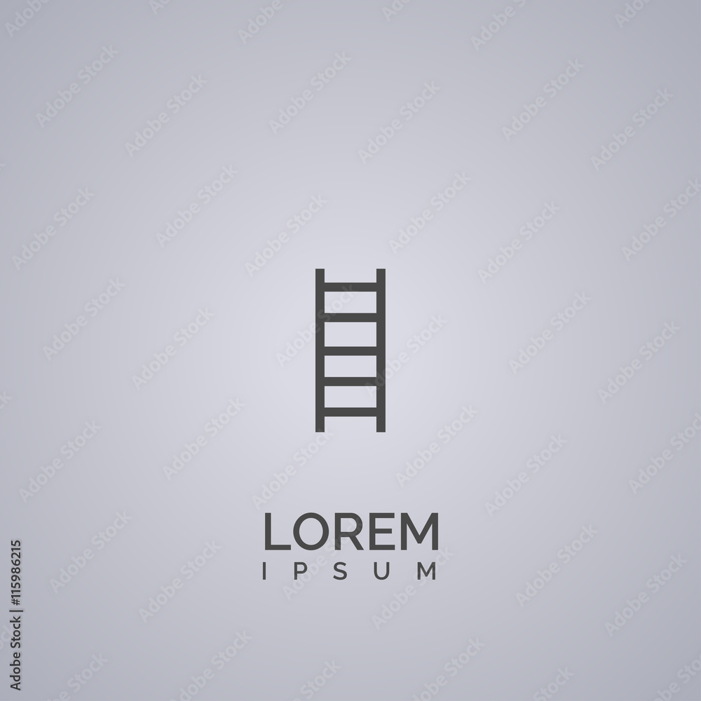 ladder icon. ladder logo ladder icon. ladder logo