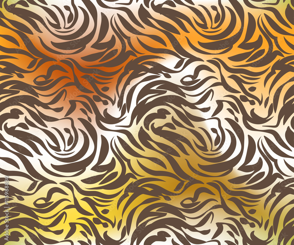 Abstract tiger skin Abstract tiger skin