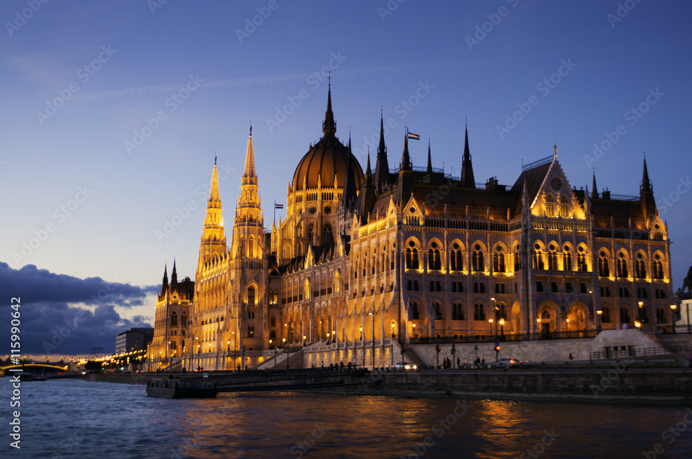Fototapeta premium Hungarian Parliament Building