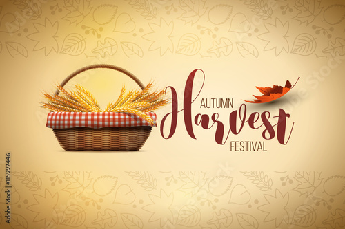 Harvest Festival Poster Design