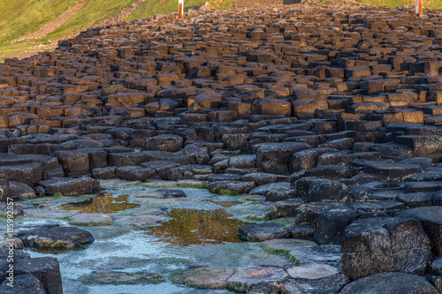 Cuadro en lienzo Giant's Causeway, a World Heritage Site in Northern Ireland