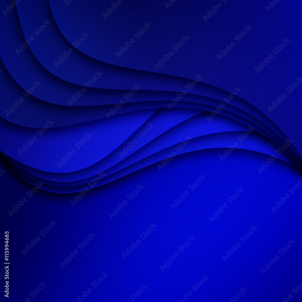 Obraz premium Blue background dimension three dimensional graphic message board for text and message design line shadow for modern web design 