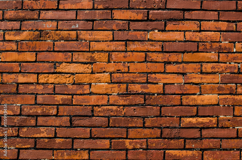 Fototapeta premium Old brick wall use for background.