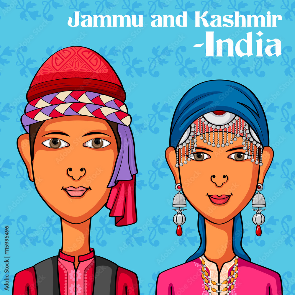 Devendra Singh Blog: Traditional Dress of Jammu Kashmir and Ladakh