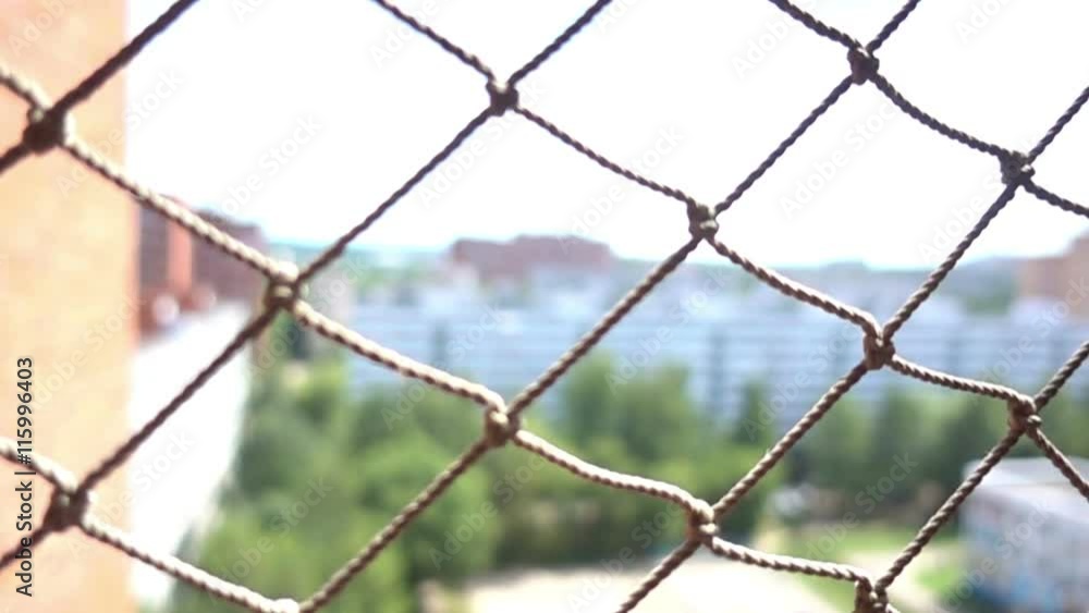 mesh fence close up mesh fence close up