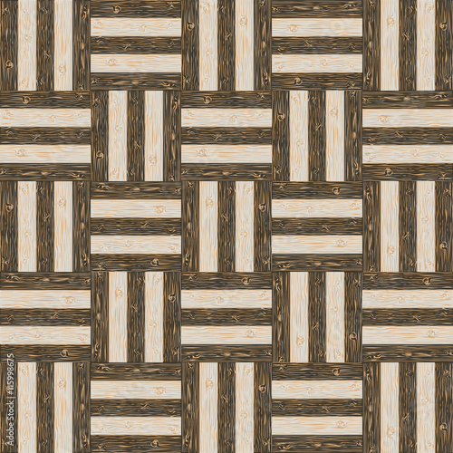 Wooden parquet floor texture background