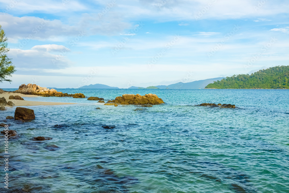 Fototapeta premium Beautiful beach at the andaman sea at Lipe