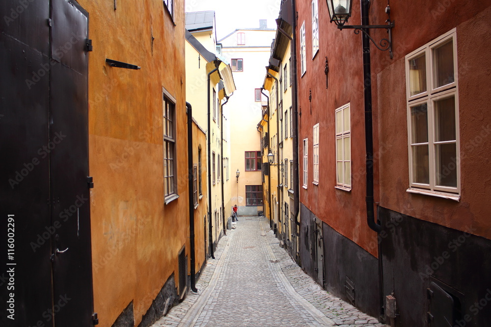 Alley in Stockholm