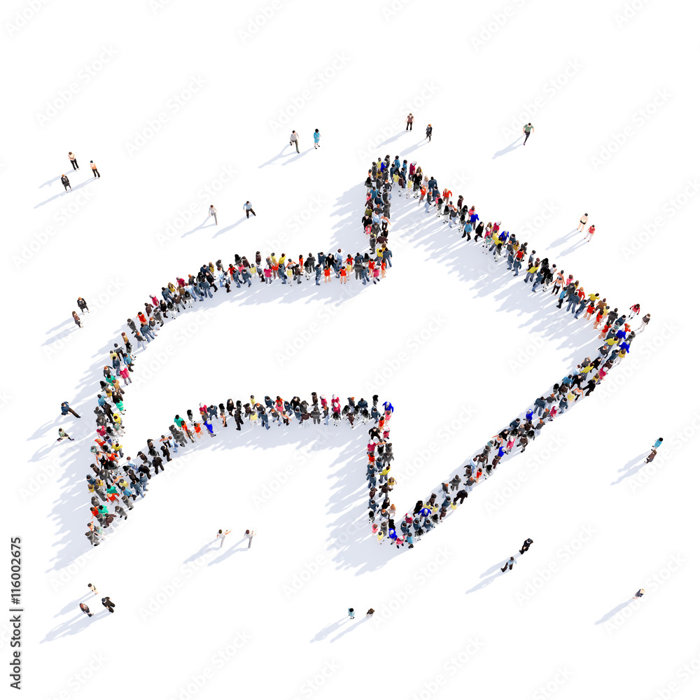 arrow direction shape icon 3D rendering arrow direction shape icon 3D rendering