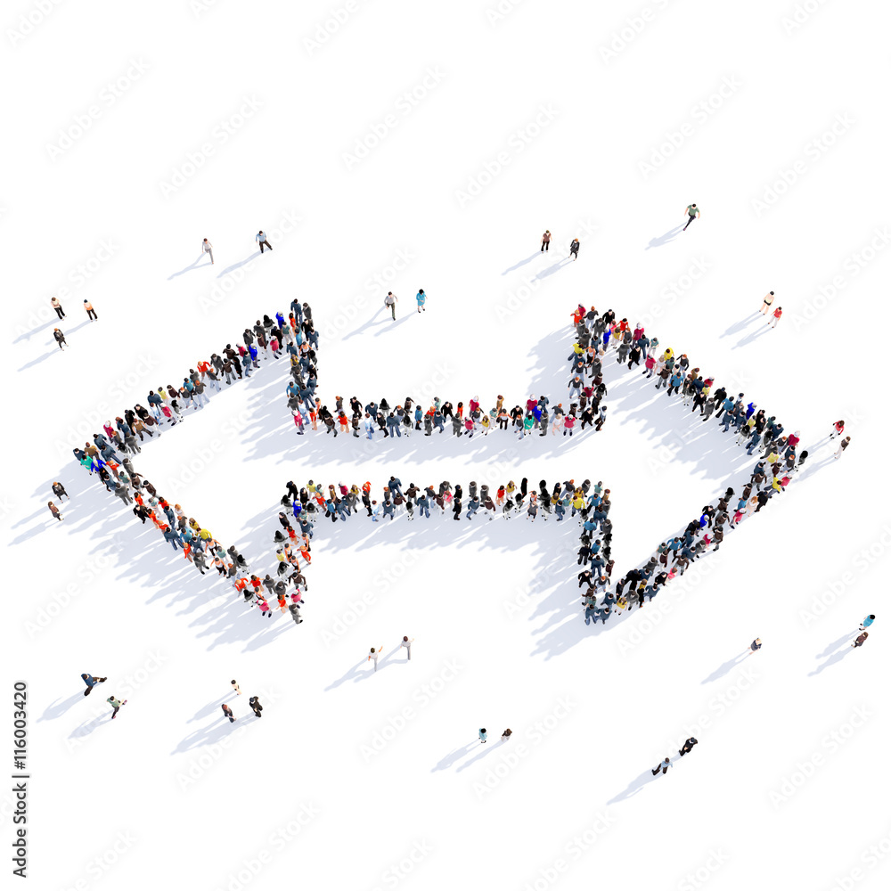 arrow direction shape icon 3D rendering arrow direction shape icon 3D rendering