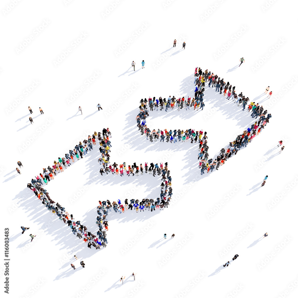 arrow direction shape icon 3D rendering arrow direction shape icon 3D rendering