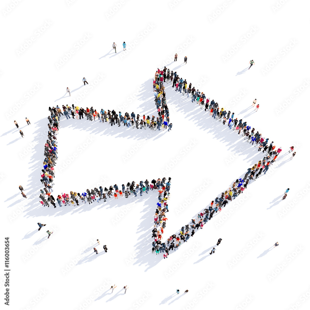arrow direction shape icon 3D rendering arrow direction shape icon 3D rendering