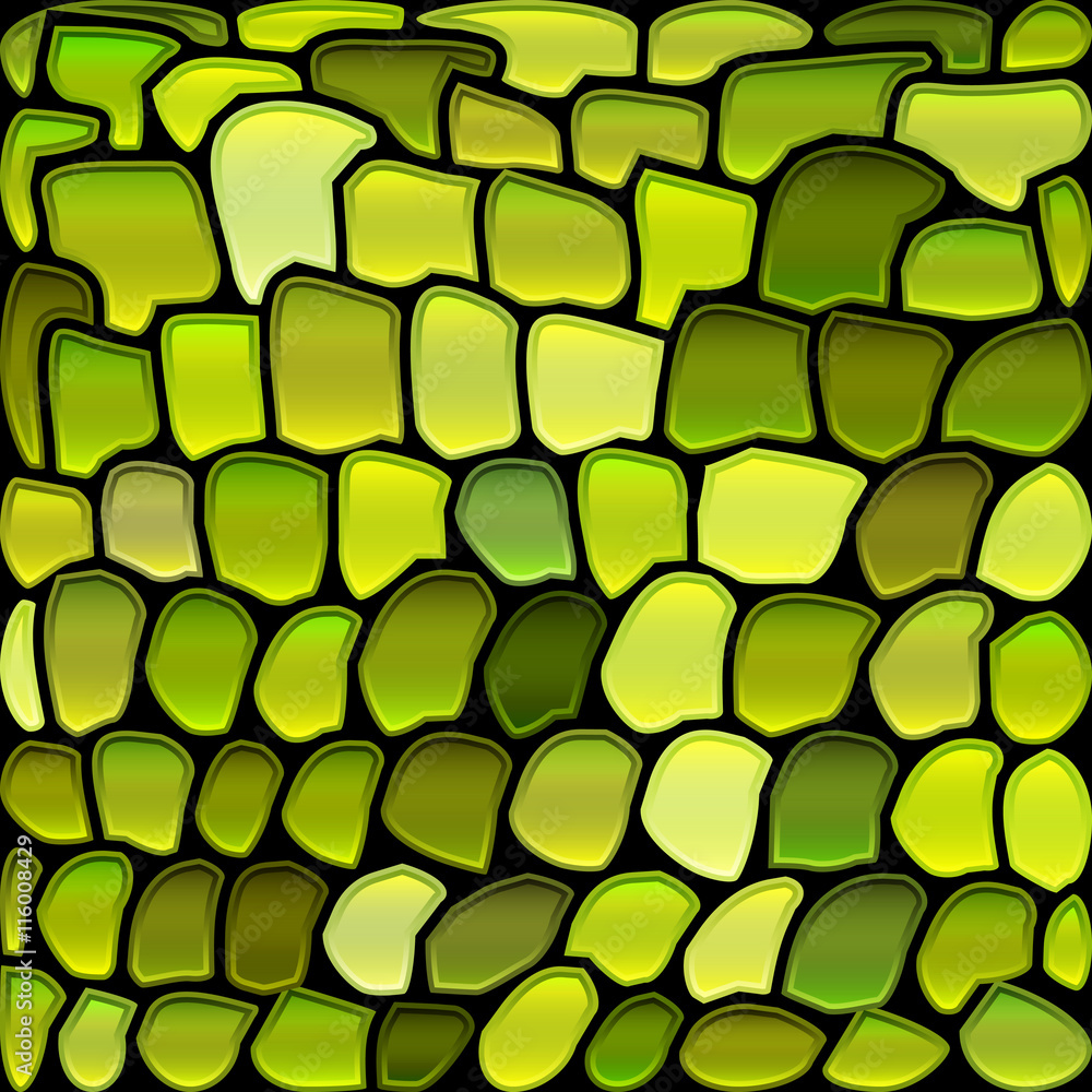 Obraz premium abstract vector stained-glass mosaic background