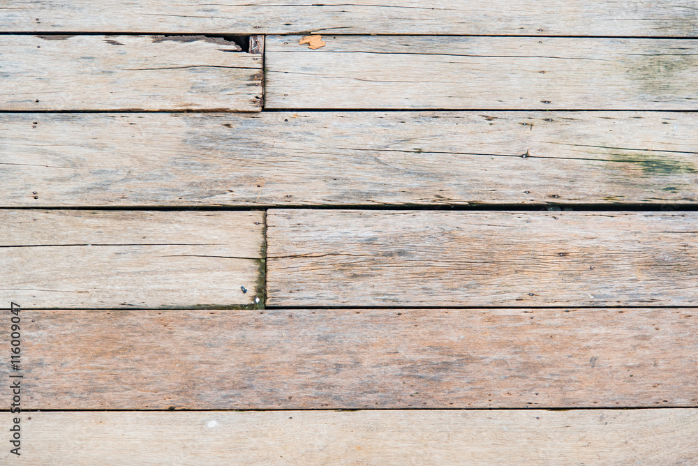 Obraz premium Old wooden wall