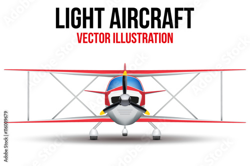 Vintage Civil Light Airplane