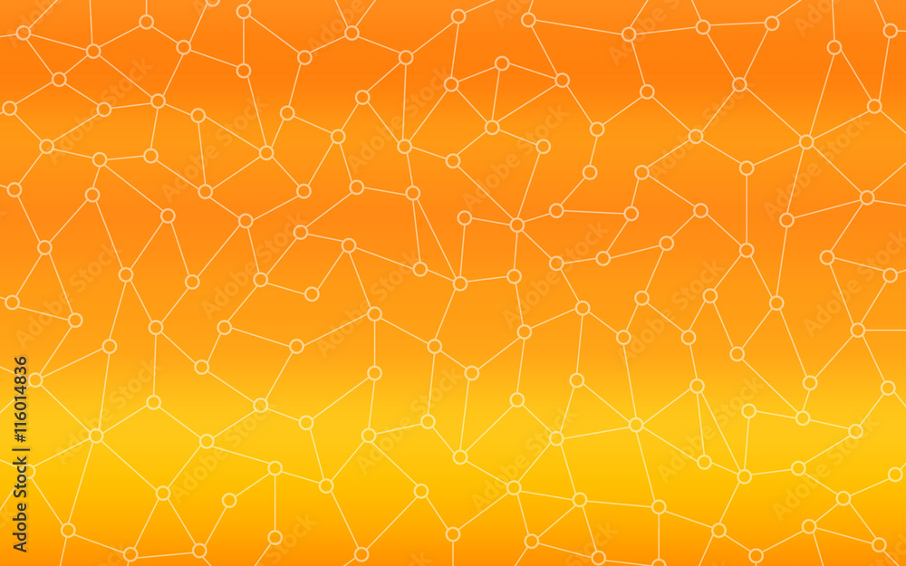 orange ground with web orange ground with web