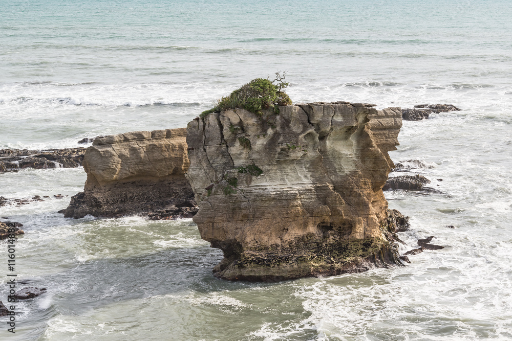 Φωτογραφία Pancake Rocks in Paparoa National Park , Punakaki , South island New Zealand