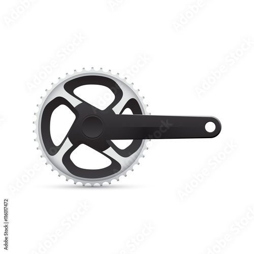 Vector bicycle crank