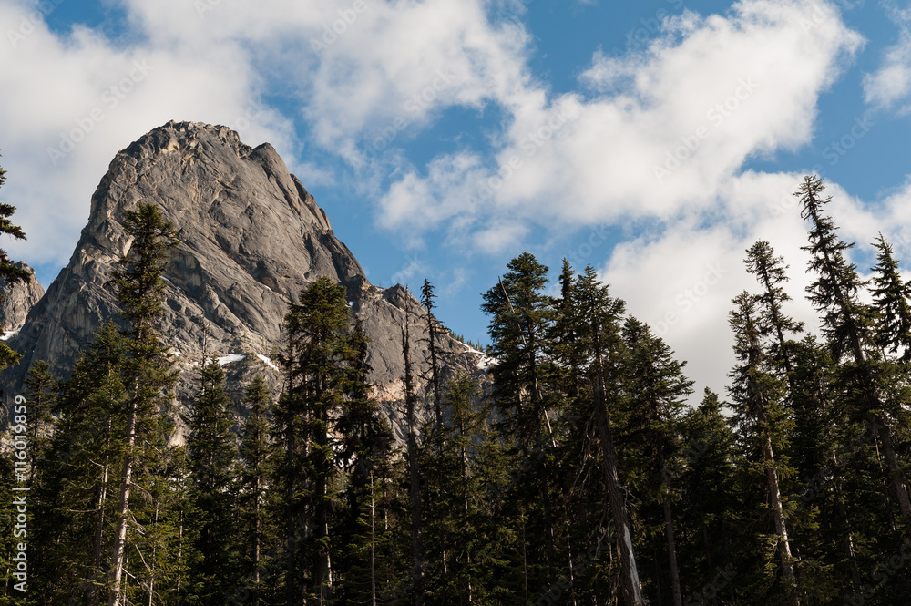 Liberty Bell mountain peak, North Cascades national park, Washington state