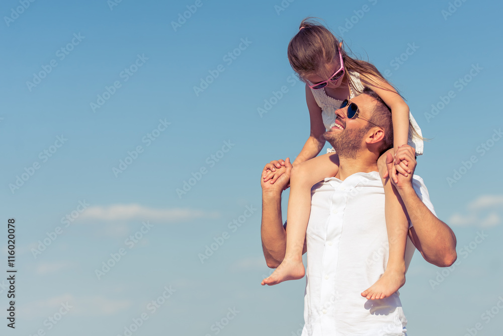 Father and daughter Father and daughter