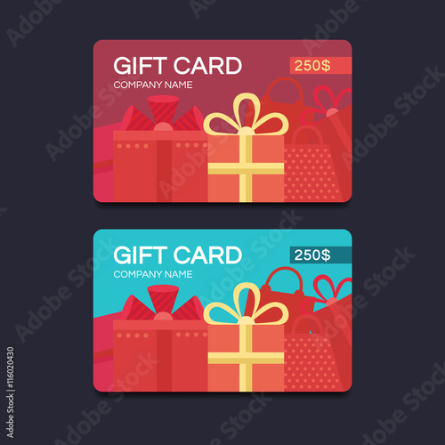 Vector gift cards