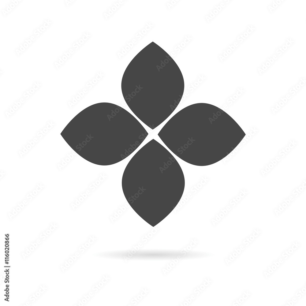 Naklejka premium Leaf design, Leaf icon